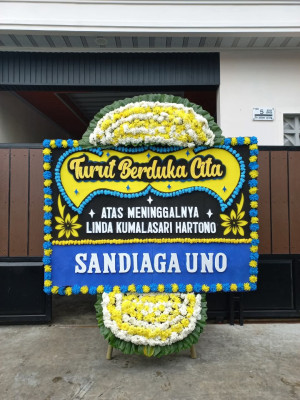 Papan Bunga Duka di Wara Utara